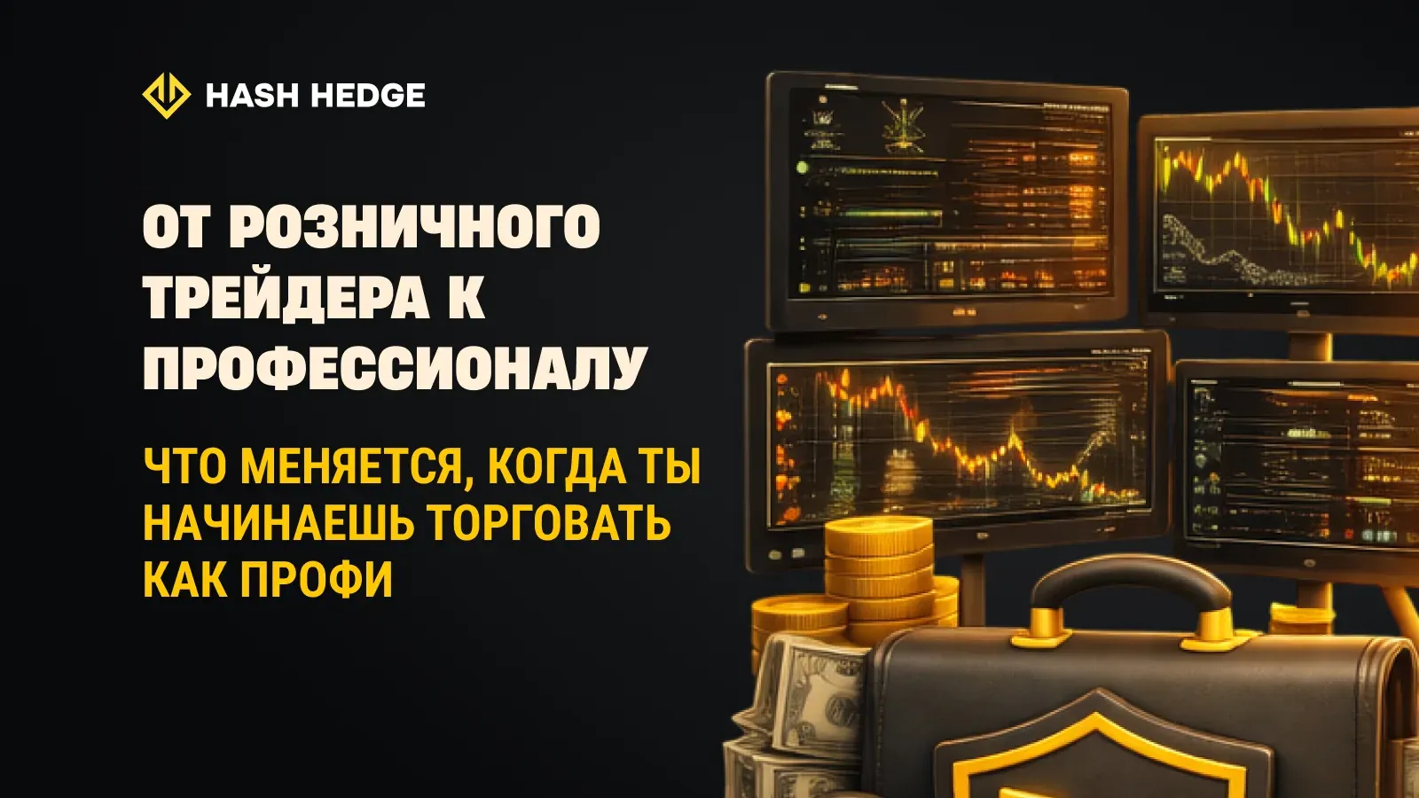 Смена мышления при переходе от розничного трейдера к профессиональному