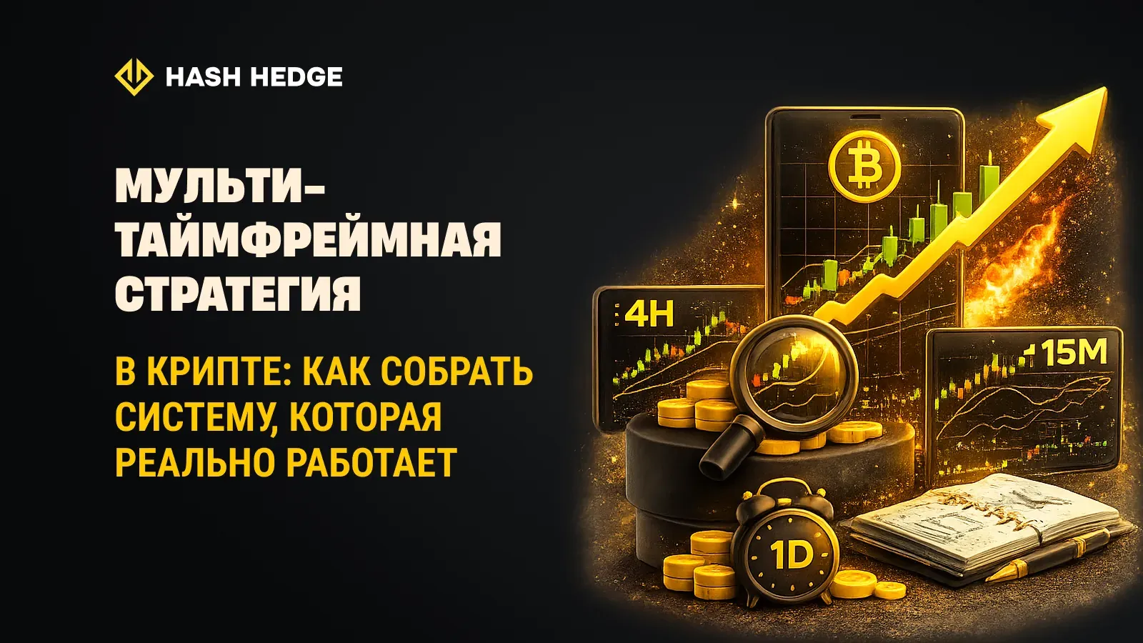 Построение мульти-таймфреймной стратегии в крипто-трейдинге