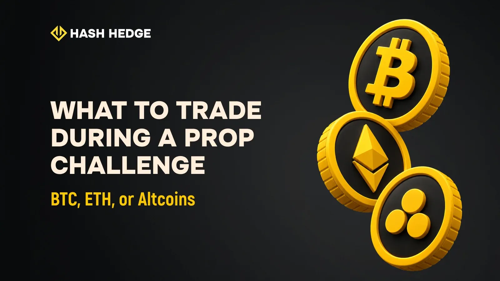 What to Trade During a Prop Challenge: Bitcoin, Ethereum, or Altcoins
