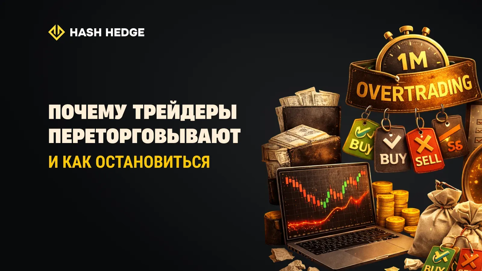 Почему трейдеры переторговывают и как это остановить