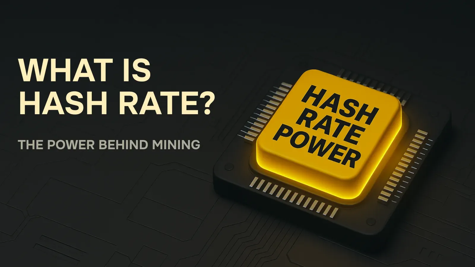 What is hash rate: the power behind mining
