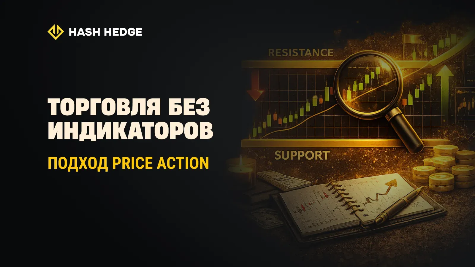 Торговля без индикаторов с использованием подхода price action